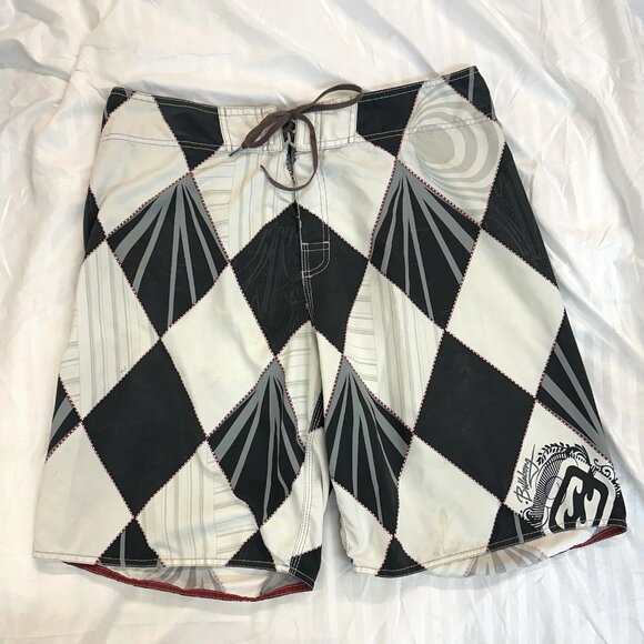 Andy Irons Billabong Board Shorts Surf Shorts 38 - Picture 1 of 5